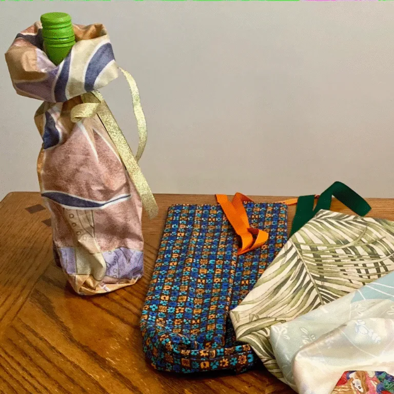 DIY Wine Gift Bags