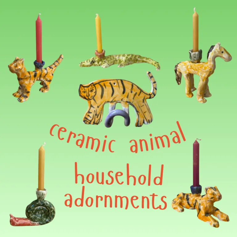 Ceramic Animal Household Adornments