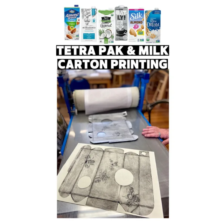 “Trashion” Print Lab: Tetra Pak & Milk Carton Printing