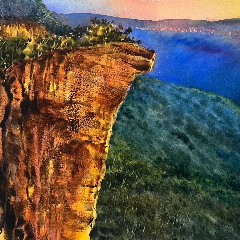 Bold & Glow in Watercolor: Weekend Retreat led by Rehann Vazid, Visiting Artist from Australia