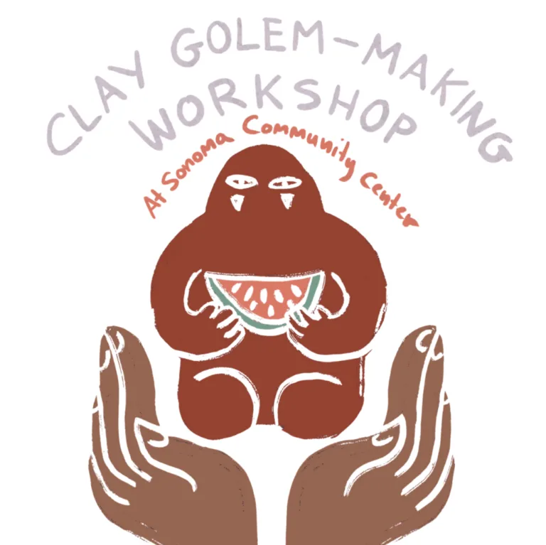 Pop up Community Clay Golem Making Workshop with Ariana Stein